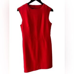French Connection Mini Back Zip Red Dress